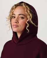 Vuori Restore Oversized Hoodie - Cherry Noir