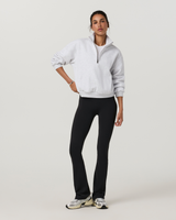 Restore Oversized Half Zip - Pale Grey Heather