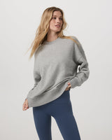 Sedona Weekender Crew - Light Heather Grey