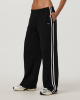 Restore Straight Leg Track Sweatpant - Black