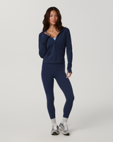 AllTheFeels Mini Full Zip Hoodie - Blue Coast