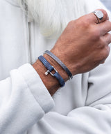 Pig & Hen Vicious Vik - Slate Gray-Ash Blue/Silver