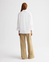 Boyfriend Shirt in Superfine Cotton - White