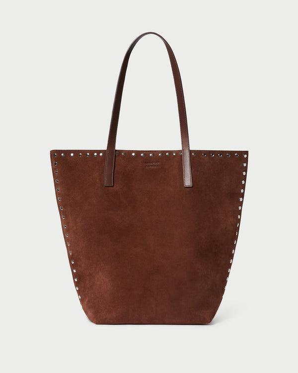 Walker Espresso/Silver Tote - Oak Hall