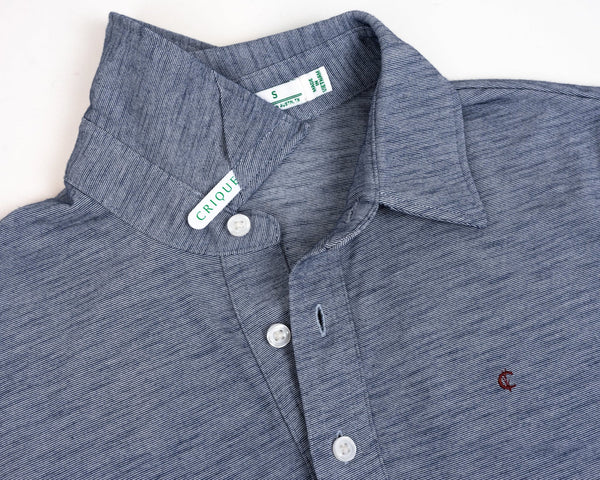 Long Sleeve Perf Polo
