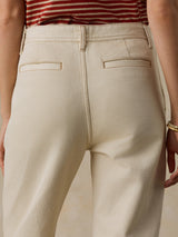 Faherty Driftwood Denim Pant - Almond Milk