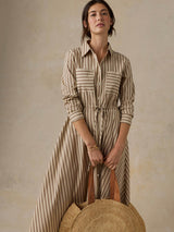 Coastal Poplin Catalina Dress