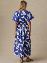 Coastal Poplin Elia Dress