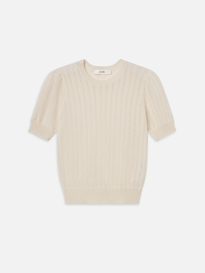 The Ladder Pointelle Sweater