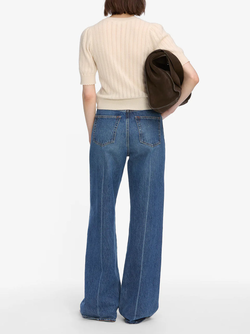 The Ladder Pointelle Sweater