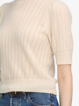 The Ladder Pointelle Sweater