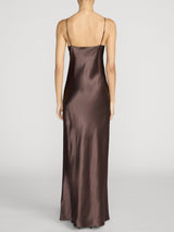 The Textured Satin Dress