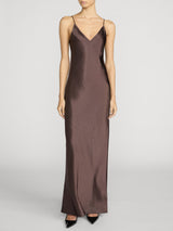 The Textured Satin Dress