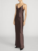 The Textured Satin Dress