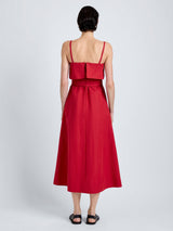 Reign Dress In Washed Cotton