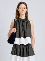 Esme Top In Poplin