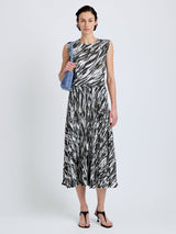 Megan Top In Printed Twill