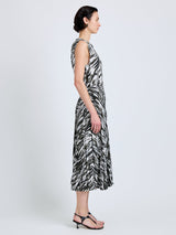 Megan Top In Printed Twill