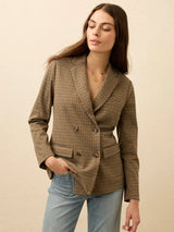 Inlet Knit Double Breasted Blazer - Oak Hall