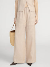 The Linen Lounge Pant - Flax