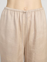 The Linen Lounge Pant - Flax