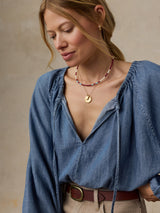 Tried & True Chambray Nera Top