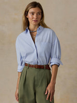 Coastal Poplin Relaxed Shirt