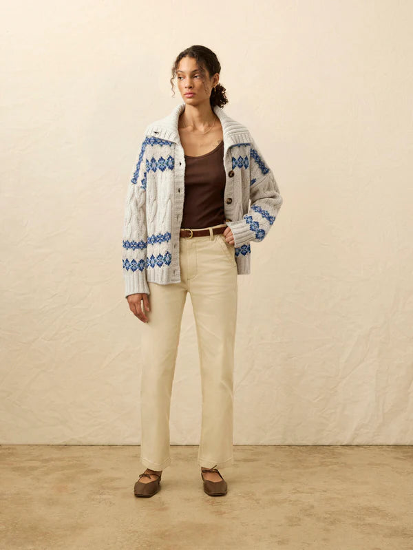 Highland Fairisle Cardigan - Oak Hall