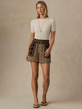 Miramar Linen Mini Rib Tee
