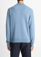 Long Sleeve Zip Front Polo - Oak Hall