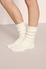 Eberjey Cozy Socks - Ivory