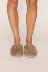 Eberjey Plush Slipper - Toffee
