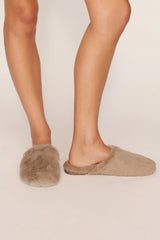 Eberjey Plush Slipper - Toffee