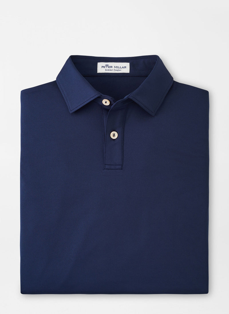 Solid Youth Performance Jersey Polo - Oak Hall
