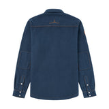 Amundsen Gard Moleskin Shirt - Fjord Blue