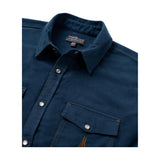 Amundsen Gard Moleskin Shirt - Fjord Blue