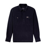 Amundsen Ranger Velvet Half-Zip Shirt - Faded Navy