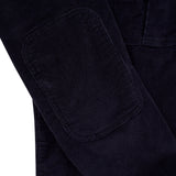 Amundsen Ranger Velvet Half-Zip Shirt - Faded Navy