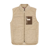 Amundsen Heroes Wool Fleece Vest - Natural