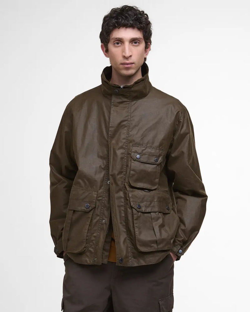 Re-Engineered Utility Bedale Wax Jacket