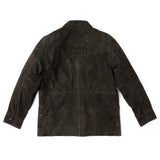 Madison Creek Bandera Goat Suede Leather Jacket - Charcoal