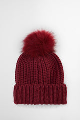 Barbour Saltburn Beanie Hat - Biking Red