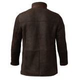 Madison Creek Big Sky Merino Lambskin Shearling Coat - Chocolate