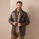Madison Creek Big Sky Merino Lambskin Shearling Coat - Chocolate