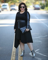 ADA Wrap Leather Belt - Black