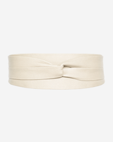 ADA Wrap Leather Belt - Bone