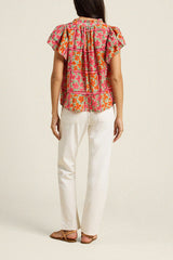 Violette Blouse Botanic Tile