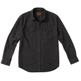 Madison Creek Branson Whipstitch Denim Shirt - Black Denim (flat)