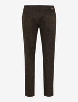 Brax Chuck Ceramica Five-Pocket Pant - Chocolate