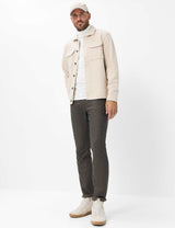 Brax Chuck Ceramica Five-Pocket Pant - Chocolate